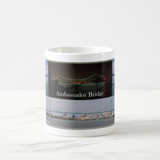 Bridge 4大使の写真のマグ コーヒーマグカップ (中央)