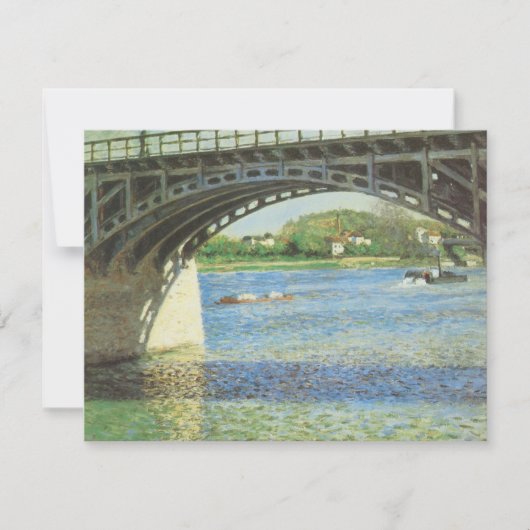 Bridge at Argenteuil by Gustave Caillebotte (正面)