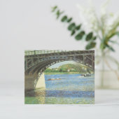 Bridge at Argenteuil by Gustave Caillebotte (スタンド正面)
