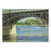Bridge at Argenteuil by Gustave Caillebotte (正面横)