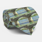 Bridge at Argenteuil by Gustave Caillebotte ネクタイ (ロール)