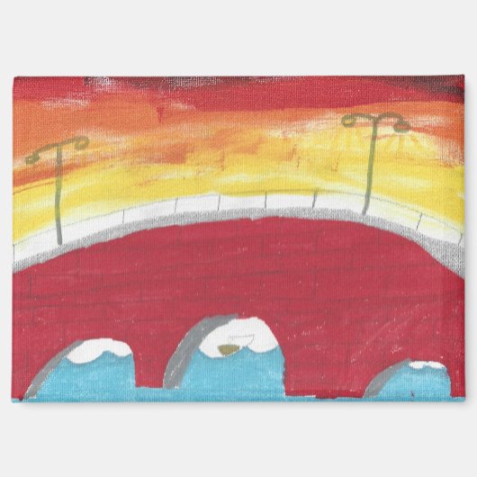 Bridge at Night Magnet マグネット (正面)