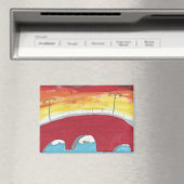 Bridge at Night Magnet マグネット (インサイチュ (食洗機))