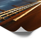 Bridge at Night Poster ポスター (角)