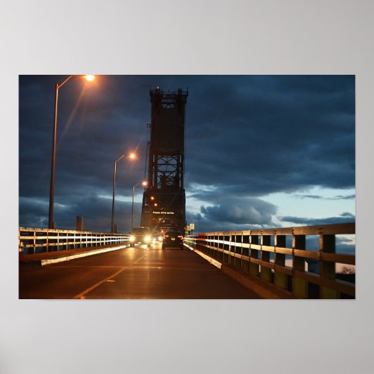Bridge at Night Poster ポスター (正面)