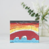 Bridge at Nighttime ポストカード (スタンド正面)