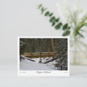 Bridge at Wuksachiはがき ポストカード (スタンド正面)