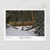 Bridge at Wuksachiはがき ポストカード (正面)