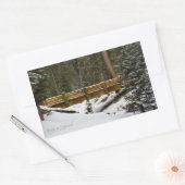 Bridge at Wuksachi Rectangleステッカー 長方形シール (封筒)