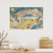 Bridge by Moonlightから「山の景色」 ポスター (キッチン)