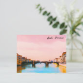 ** Bridge Firenze Florence Italia イタリアン AP12 ポストカード (スタンド正面)