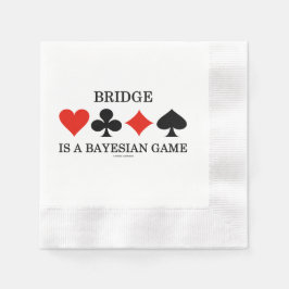Bridge Is A Bayesian Game Four Card Suits 縁ありカクテルナプキン