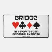 Bridge Myお気に入りの型枠のMentalエクササイズ4スーツ デスクマット (正面)