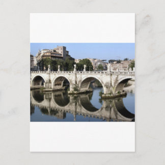 Bridge of Castel st Angelo,ローマ,イタリア ポストカード