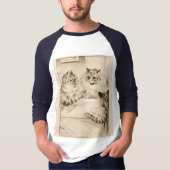 Bridge of Sighs by Louis Wain Tシャツ (正面)