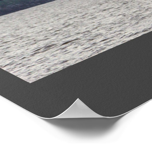 Bridge on the Delaware River Poster ポスター (角)