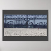 Bridge on the Delaware River Poster ポスター (正面)