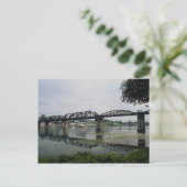 Bridge on the River Kwai, Kanchanaburi，タイ ポストカード (スタンド正面)