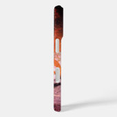 Bridge Over a Frozen Stream in Lillehammer, Norway Case-Mate iPhoneケース (裏面 / 右)