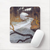 Bridge Over a Stream 凍ってい by Alexandra調理師 マウスパッド (マウス)