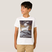 Bridge Over a Stream 凍ってい by Alexandra調理師 Tシャツ (正面フル)