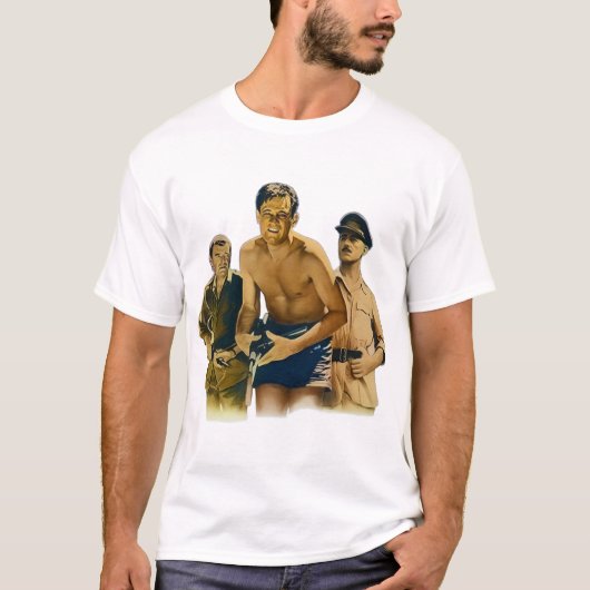 Bridge over the River Kwai classic actors  Tシャツ (正面)