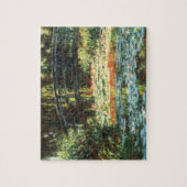 Bridge Over the Waterlily Pond by Claude Monet ジグソーパズル (縦)