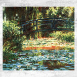 Bridge Over the Waterlily Pond by Claude Monet ポスター<br><div class="desc">The Bridge Over The Water Lily Pond (1900) by Claude Monet is a vintage impressionism fine art floral nature painting. It is part of a series of Japanese footbridge paintings that Monet painted in his spring flower gardens in Giverny, France. About the artist: Claude Monet (1840-1926) was a founder of...</div>