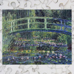 Bridge Over Waterlily Pond by Claude Monet ジグソーパズル<br><div class="desc">Bridge Over Waterlily Pond by Claude Monet is a vintage impressionism fine art nature painting featuring a bridge over waterlily flowers in a pond in Monet's garden at his home in Giverny, France. Claude Monet enjoyed painting "en plein air" or "in the open air." A series of over 250 waterlily...</div>