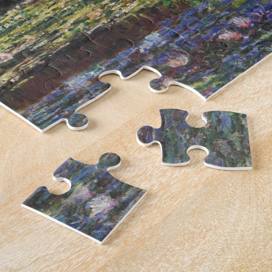 Bridge Over Waterlily Pond by Claude Monet ジグソーパズル (側面)