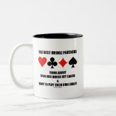 Bridge Partner最高の考え Which Which 鍵 ツートーンマグカップ (左)