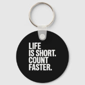 Bridge Player Funny Contract Bridge  キーホルダー (正面)