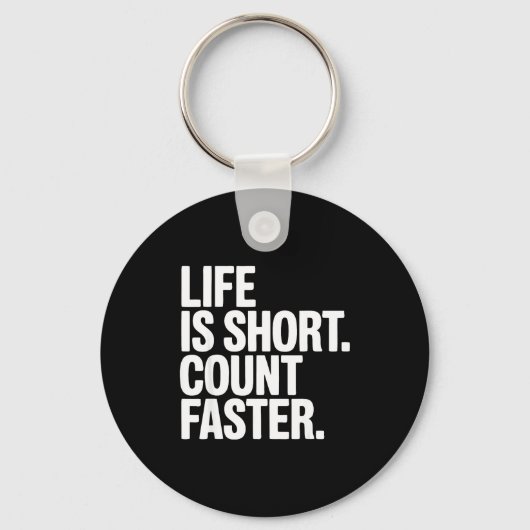 Bridge Player Funny Contract Bridge キーホルダー (正面)