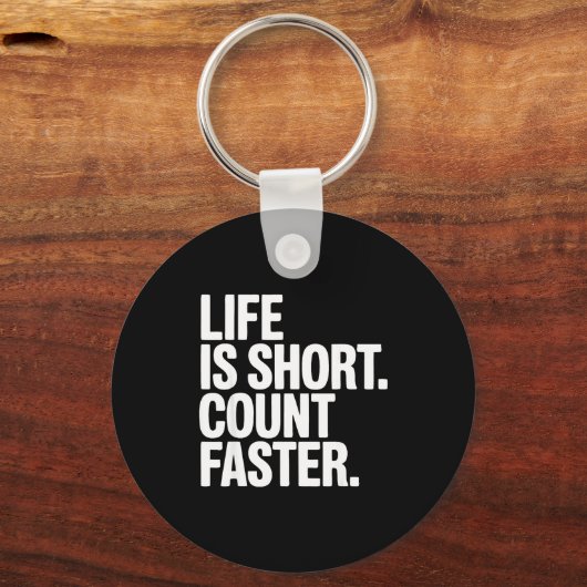 Bridge Player Funny Contract Bridge  キーホルダー (正面)