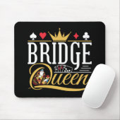 Bridge Queen Card Game Women マウスパッド (マウス)