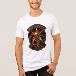 Bridgeburners Emblem – Malazan 1st Company Militar トライブレンドTシャツ