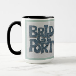 Bridgeport Connecticut Denim Mug マグカップ