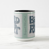 Bridgeport Connecticut Denim Mug マグカップ (中央)