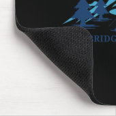 Bridger Bowl Montana Ski Resort Skiing Skier  マウスパッド (コーナー)