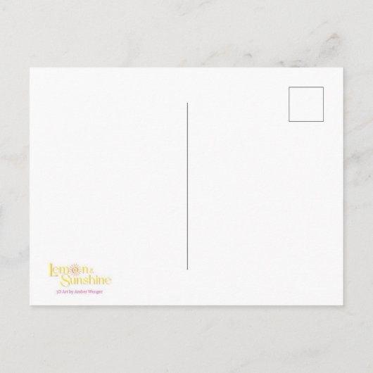 "Bridgerton" ポストカード (裏面)