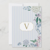 Bridgerton Birthday Invitation 招待状 (裏面)