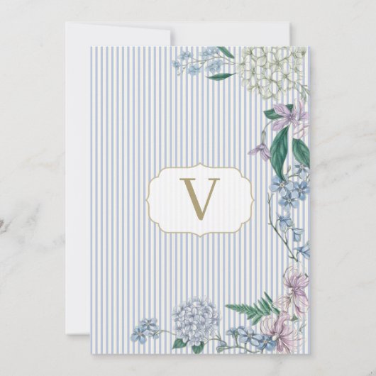 Bridgerton Birthday Invitation 招待状 (裏面)