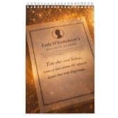 Bridgerton inspired カレンダー (カバー)