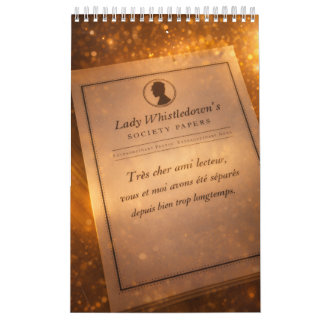 Bridgerton inspired カレンダー