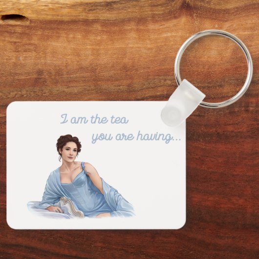 Bridgerton inspired キーホルダー (正面)