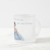 Bridgerton inspired mug フロストグラスマグカップ (正面右)