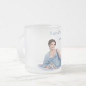 Bridgerton inspired mug フロストグラスマグカップ (正面左)