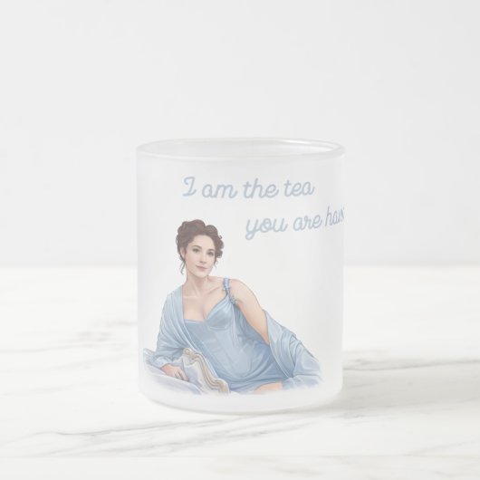 Bridgerton inspired mug フロストグラスマグカップ (中央)