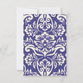 Bridgerton Inspired Regency Lavender Silhouette セーブザデート (裏面)