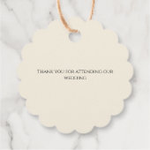 Bridgerton Inspired Regency Society Favor Tag フェイバータグ (裏面)